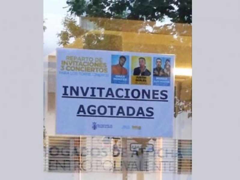 Torrejón – ATENȚIE: invitațiile de acces la concertele lui Morad, Omar Montes și Justin Quiles s-au epuizat