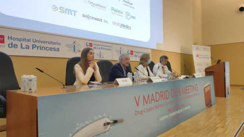 Spitalul de La Princesa organizează al V-lea Simpozion Internațional de Angioplastie cu Baloane Farmacoactive