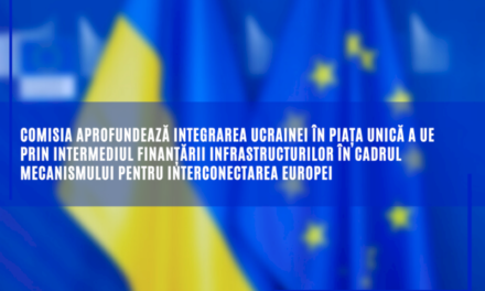 Comisia aprofundează integrarea Ucrainei în piața unică a UE prin intermediul finanțării infrastructurilor în cadrul Mecanismului pentru interconectarea Europei
