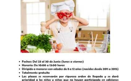 Arganda – O nouă ediție a atelierului de gătit pentru băieți și fete va avea loc în perioada 23-30 iunie |  Primăria Arganda
