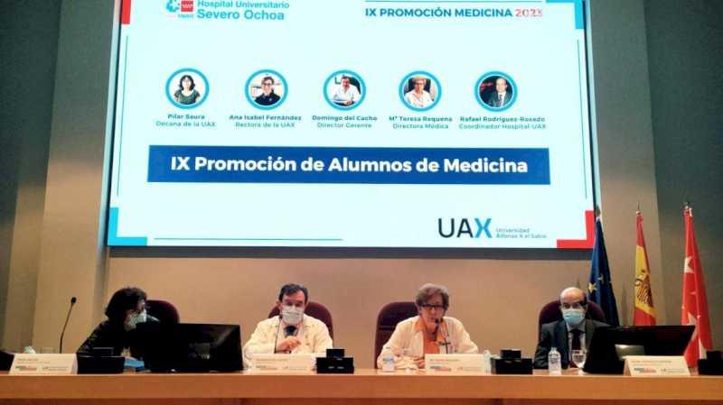 Spitalul Severo Ochoa sărbătorește absolvirea a 67 de studenți la Medicină de la Universitatea Alfonso X el Sabio