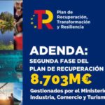 Industrie, Comerț și Turism vor mobiliza peste 8.700 de milioane din actul adițional la planul de redresare pentru a consolida PERTE-urile și planurile de turism