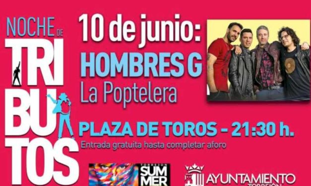 Torrejón – „Tribute Night” se va încheia sâmbătă, 10 iunie, cu „Hombres G: La Poptelera”