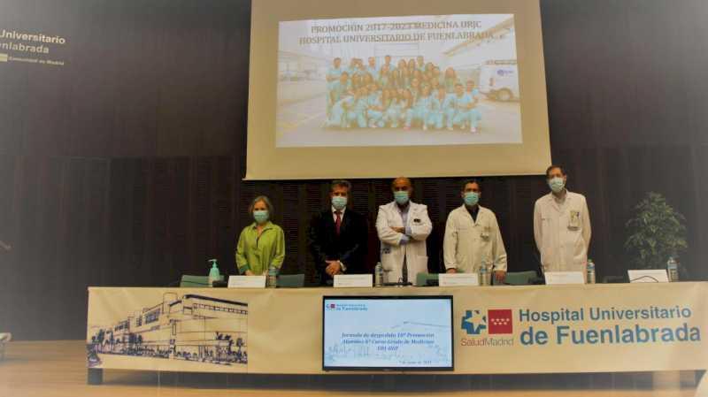 Spitalul Universitar din Fuenlabrada dedică o zi studenților la Medicină ai Universității Rey Juan Carlos