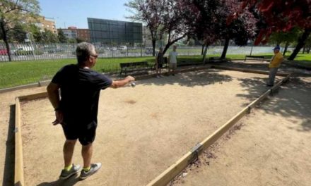 Torrejón – Două noi terenuri de petanque construite în Parque del Arte