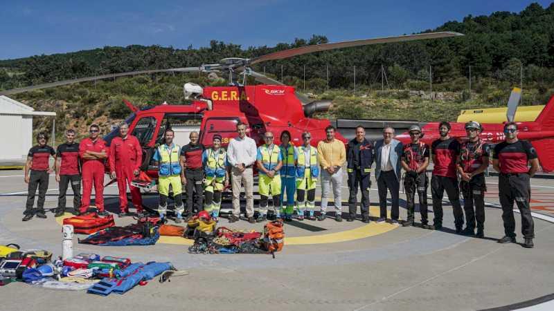 Comunitatea Madrid încorporează șase asistente în Grupul Special pentru Salvare la Înălțime pentru a îmbunătăți îngrijirea în situații de urgență