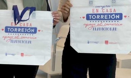 Torrejón – Un total de 299 de companii livrează clienților saci de cumpărături reutilizabile prin campania „Cumpără acasă, cumpără în Torrejón…