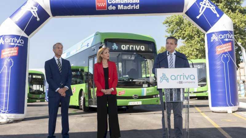 Comunitatea Madrid va avea autobuze 100% electrice în Alcorcón pe toate liniile sale de transport urban
