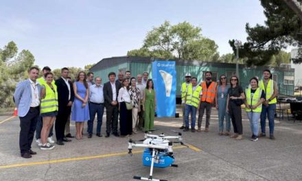 Comunitatea Madrid arată primul zbor cu dronă pentru transportul de materiale medicale la Spitalul Public Cantoblanco