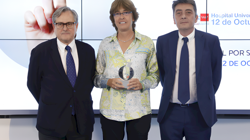 Spitalul 12 de Octubre primește „Premiul special pentru cei 50 de ani” acordat de suplimentul „A tu Salud” al ziarului „La Razón”
