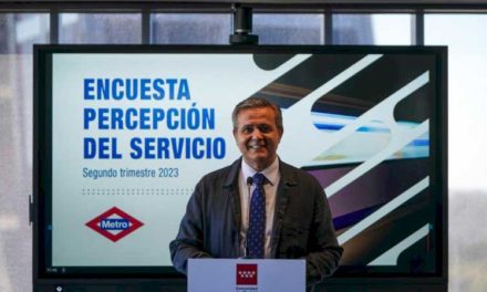 La Comunidad de Madrid logra en Metro la mejor nota histórica de sus usuarios con un notable alto