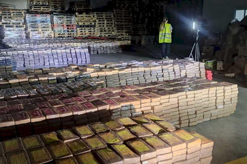 Cel mai mare lot de cocaină confiscat în Spania a fost confiscat în portul Algeciras