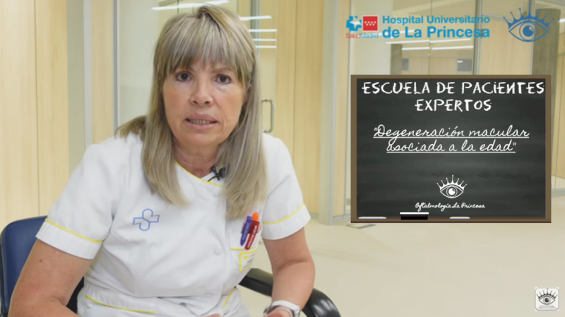 Serviciul de Oftalmologie al Spitalului La Princesa lansează o Școală de Pacienți Experți pentru persoanele cu DMLA