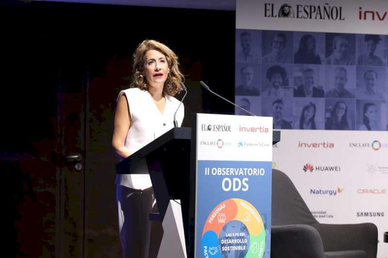 Raquel Sánchez susține că îndeplinirea Obiectivelor de Dezvoltare Durabilă este o mare oportunitate de a face saltul definitiv către modernitate