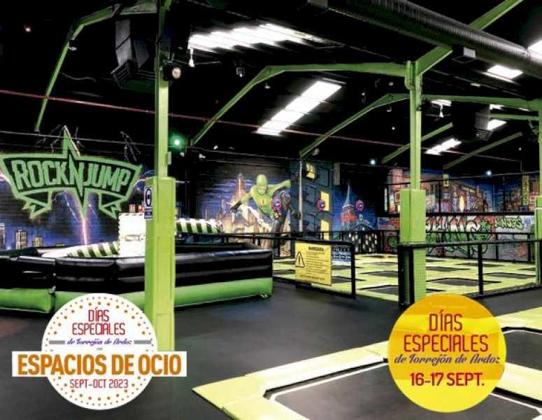 Torrejón – Sâmbătă, 16 septembrie și duminică, 17 septembrie, Zilele Speciale Torrejón de Ardoz continuă la RockNJump, cu prețuri reduse…