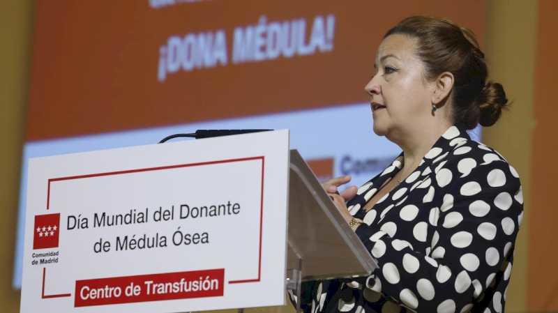 Comunitatea Madrid a crescut donatorii de măduvă osoasă cu aproape 10% anul trecut și depășește 62.000