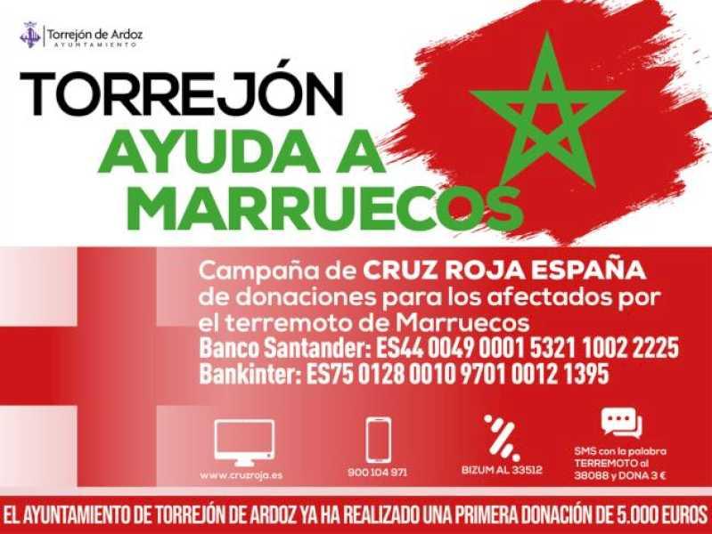 Torrejón – Campanie de donații pentru cei afectați de cutremurul din Maroc