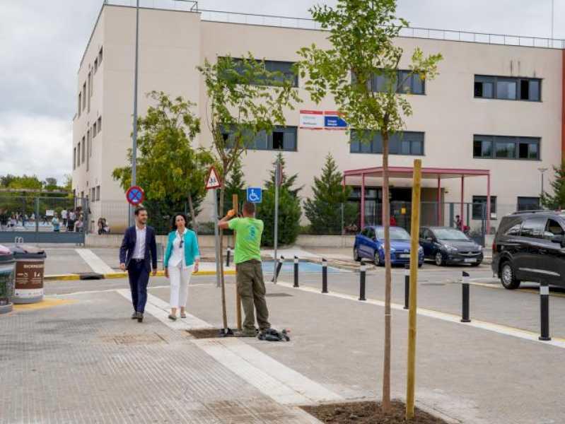 Torrejón – Consiliul Local Torrejón de Ardoz creează mai multe zone umbrite în școlile orașului prin plantarea de noi copaci…