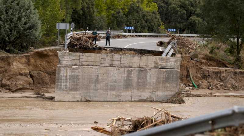 Comunitatea Madrid investește pentru a construi două poduri și a restabili accesul la Aldea del Fresno afectată de DANA