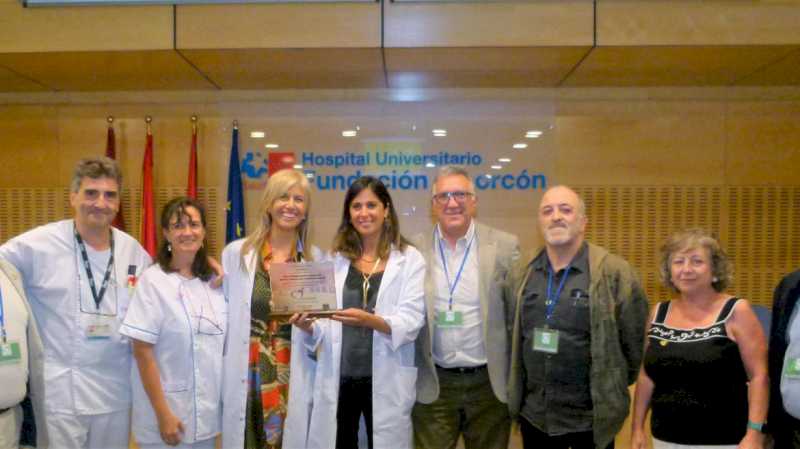 Unitatea de Reabilitare Cardiacă a Spitalului Fundației Alcorcón, premiată de o asociație de pacienți