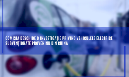 Comisia deschide o investigație privind vehiculele electrice subvenționate provenind din China