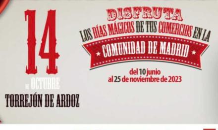 Torrejón – „Magazinele magice” sosesc mâine, sâmbătă, 14 octombrie, în Plaza Mayor din Torrejón de Ardoz cu jocuri, divertisment, cu…