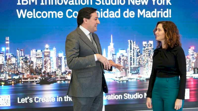 Díaz Ayuso anunță o colaborare cu IBM pentru aplicarea tehnologiei la dezvoltarea de noi materiale semiconductoare durabile în Spania