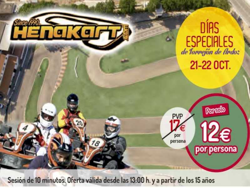 Torrejón – Sâmbătă, 21 octombrie și duminică, 22 octombrie, Zilele Speciale Torrejón de Ardoz continuă pe circuitul de kart Henakart, cu…