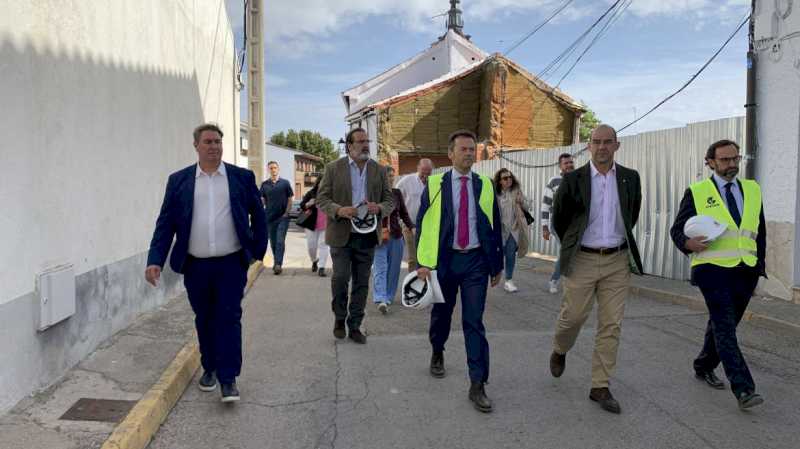 Comunitatea Madrid începe cea de-a doua fază a asfaltării și oțelării străzilor orașului vechi din Torrejón de Velasco