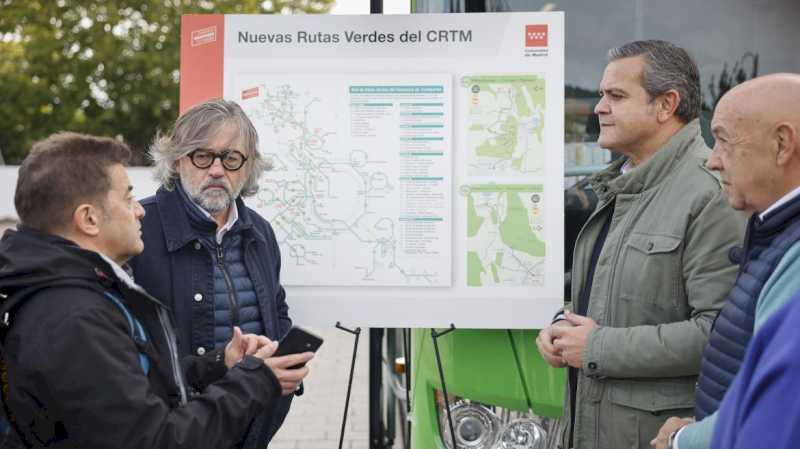 Comunitatea Madrid adaugă două noi Rute Verzi care acoperă 33 de kilometri în patru municipalități din lanțul muntos Guadarrama