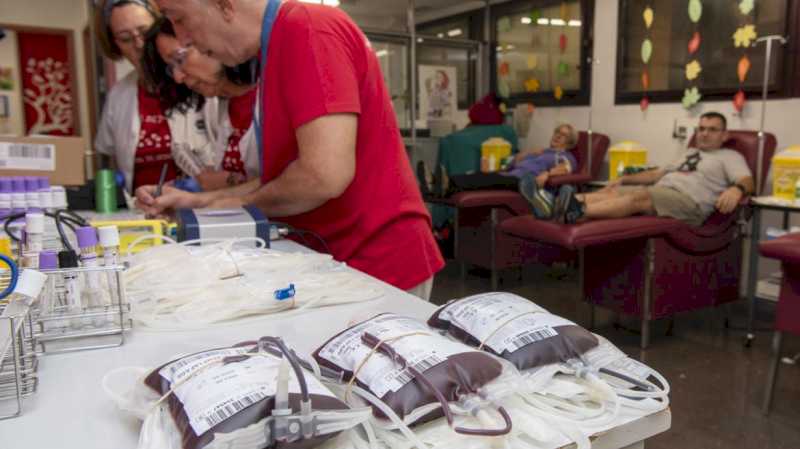 „Maratonul” de la Spitalul Universitar Getafe realizează 97 de donații de sânge