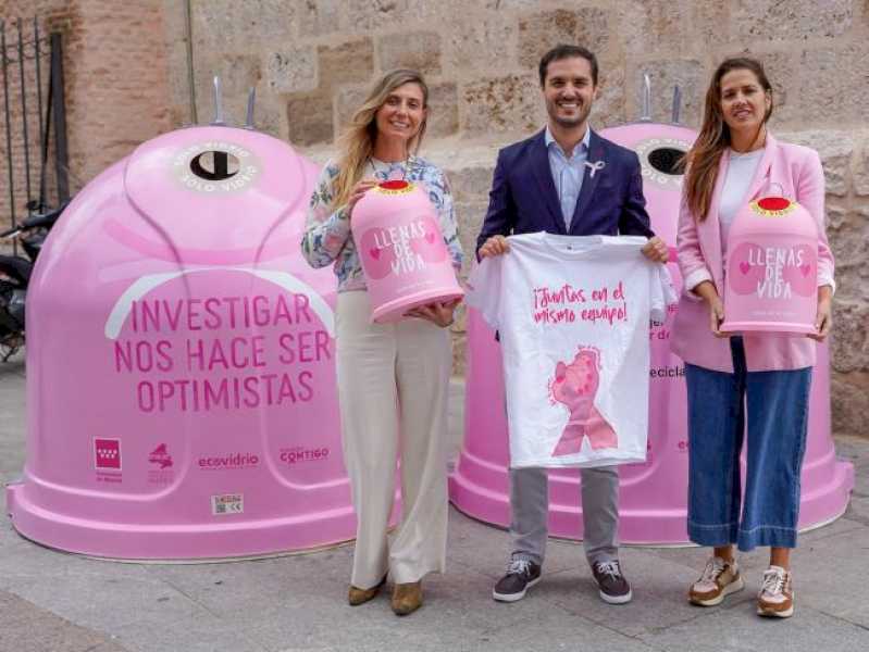 Torrejón – Ecovidrio și Consiliul Local Torrejón de Ardoz prezintă campania de solidaritate „Reciclează sticla pentru ei” în sprijinul cercetării…