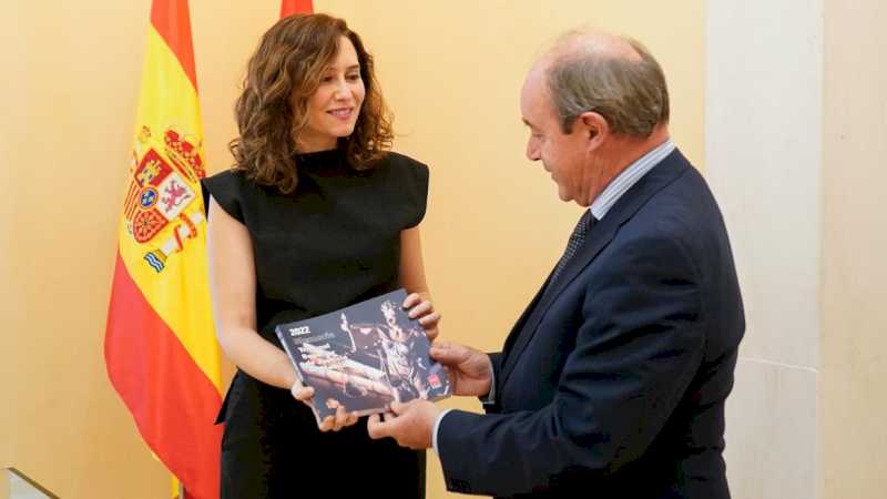 Díaz Ayuso primește Raportul de activități 2022 de la Curtea Superioară de Justiție din Madrid