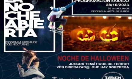 Torrejón – În această sâmbătă, 28 octombrie, „Open Night” continuă cu „Halloween Night” cu jocuri cu tematică de groază și multe surprize…