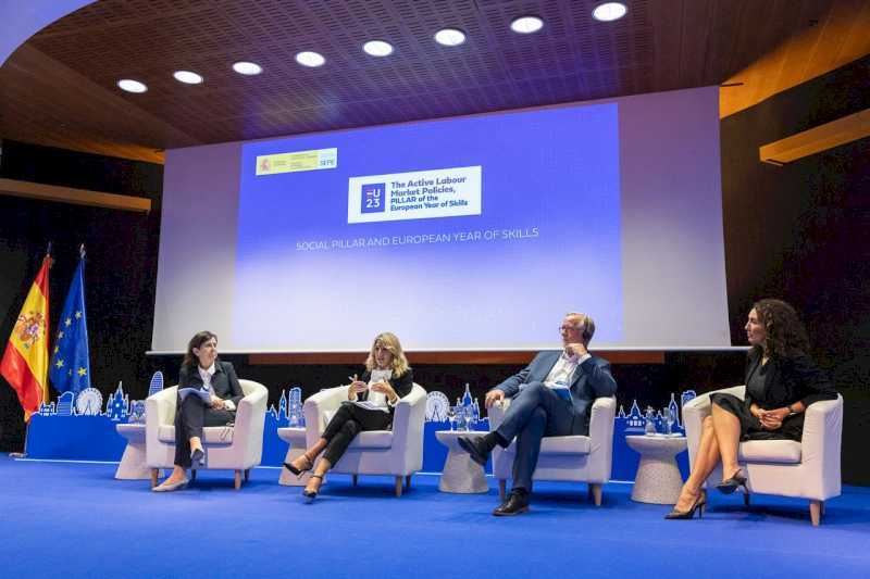 Yolanda Díaz propune ca UE să recunoască și să garanteze dreptul la formare la locul de muncă în următoarea legislatură europeană