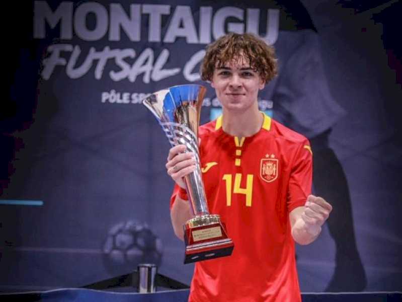 Torrejón – Torrejonero, David Fernández, campion al prestigiosului turneu de futsal Montaigu cu echipa spaniolă sub 19 ani