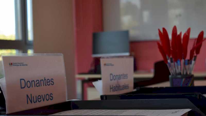 Spitalul Príncipe de Asturias atinge cel mai mare nivel istoric în rândul „maratoanelor” de toamnă prin înregistrarea a 173 de donații de sânge