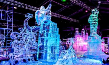 Torrejón – Festivalul de gheață prezentat, a 2-a ediție a Festivalului Internațional de Sculptură în Gheață, unde gheața se transformă în artă plastică…