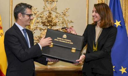 Félix Bolaños primește portofoliul Justiției de la predecesorul său în funcție, Pilar Llop