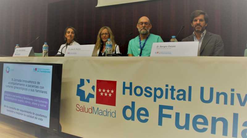 Spitalul Universitar din Fuenlabrada găzduiește o întâlnire pentru pacienții cu tumori ginecologice