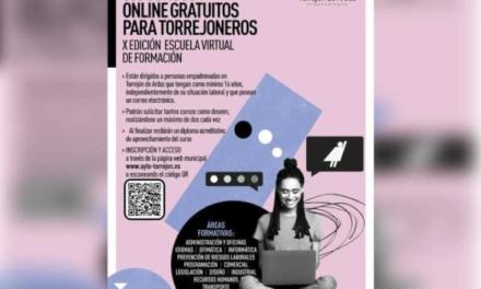 Torrejón – Un total de 350 de cursuri online gratuite din diferite domenii de formare alcătuiesc cea de-a zecea ediție a Școlii Virtuale de Formare…