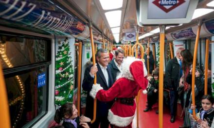 Comunitatea Madrid extinde trenul de Crăciun la MetroSur în acest an