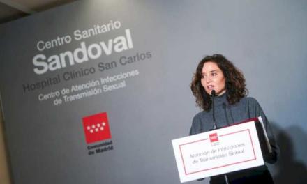 Díaz Ayuso anunță două noi centre de sănătate publică specializate în infecții cu transmitere sexuală în Alcorcón și Chamberí