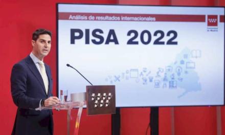 Comunitatea Madrid intră pentru prima dată în top zece ale Raportului PISA la matematică, lectură și științe