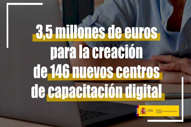 Educație, Formare Profesională și Sport alocă peste 3,5 milioane de euro pentru crearea a 146 de noi centre de formare digitală