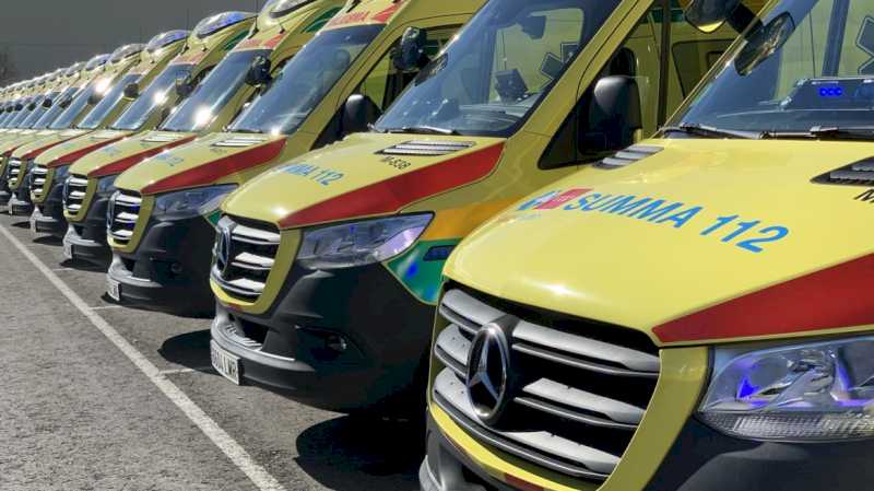 Comunitatea Madrid lansează ambulanțe SUMMA 112 care permit transportul persoanelor cu scaune cu rotile și patologii psihiatrice