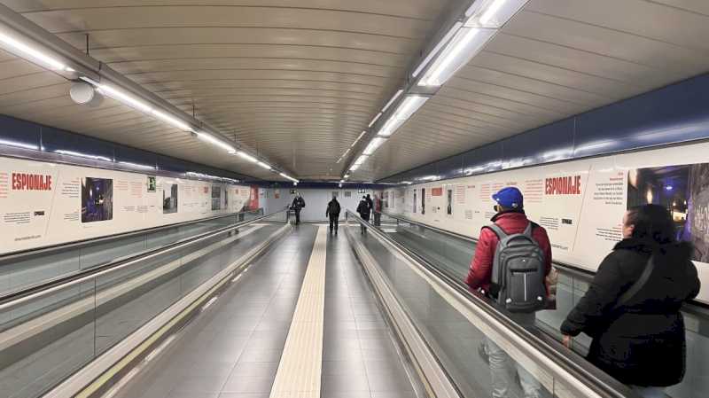 Comunitatea Madrid oferă spații publicitare Metro 12 entități sociale în campania sa Conectat cu tine