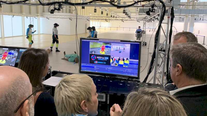 Comunitatea Madrid participă la un proiect european de realitate virtuală pentru formarea lucrătorilor din domeniul sănătății SUMMA 112