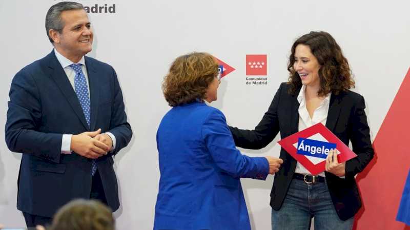 Díaz Ayuso recunoaște 35 de persoane care au desfășurat acțiuni „extraordinare” de ajutor și deservire în Metrou în acest an: „Ei reprezintă valorile Madridului”