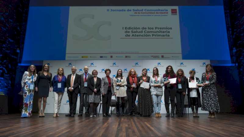 Direcția de asistență medicală de Nord-Vest și centrele de sănătate Los Yébenes, San Juan de la Cruz și Vicente Muzas, câștigători ai Premiului I de Sănătate Comunitară în Asistența Primară